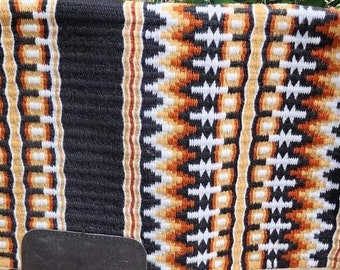 Wool Saddle blanket in 34x42