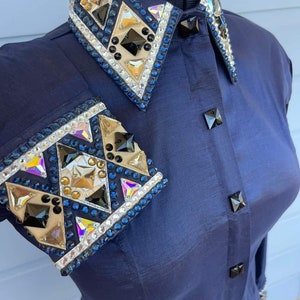Western custom rodeo Queen Horsemanship showshirt