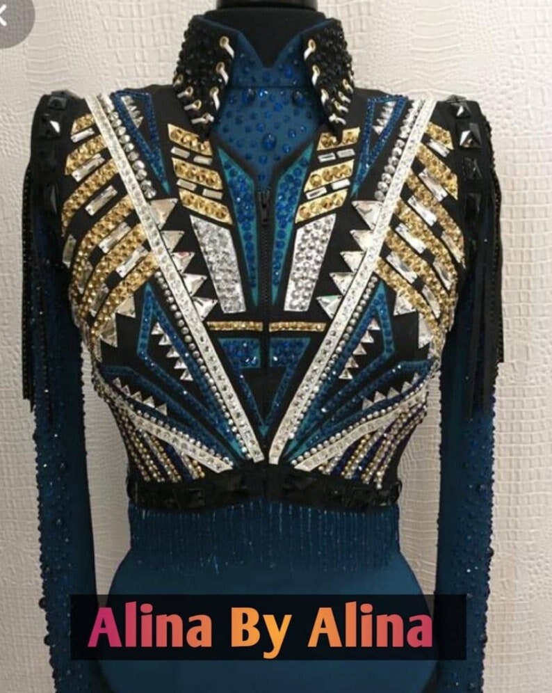 Boléro Avec Chemise Western Pour Fille - Unicorn Show Girl - Fabriqué En Inde - Neuf