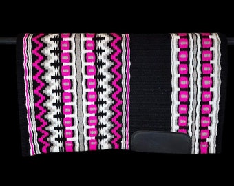Western Saddle Blanket in 100% Newzealand Wool