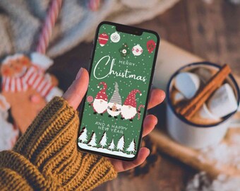 Eカード アニメーションデジタルクリスマスカード グリーティング