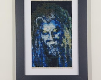 Rob Zombie punto de cruz terminado / decoración de pared