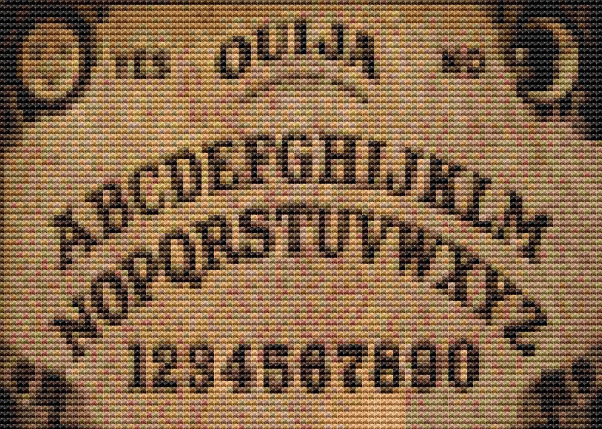 5x7" Ouija Board Cross Stitch Pattern | Digital Download | PDF - Etsy