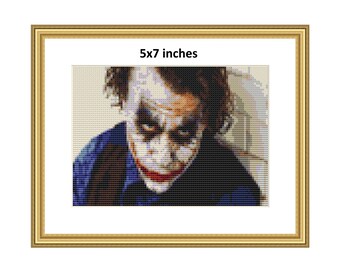 5x7" An Agent of Chaos Cross Stitch Pattern | Digital Download | PDF