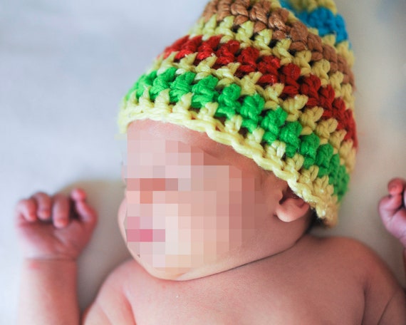 Gorro de lana para beb de varios colores gorritos de reci n nacido. Accesorios y atrezzo para fotograf as de New Born