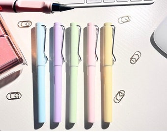 long lasting durable pencil | 5 colours | Pastel pencil | no sharpener needed | novelty pencil | office stationary |