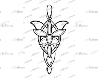 Designing My Tattoo  Evenstar Tattoo  DIY The Lord Of The Rings Tattoo   YouTube