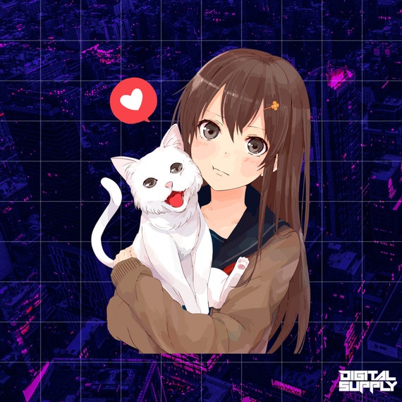 Aesthetic Anime pfp | Greeting Card