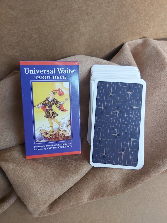 Tarot Card Deck the Riderwaite 78 Cards With a Gift Tarot Etsy