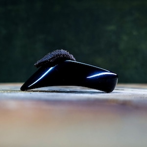 Buffalo Horn Thumbring for Traditional Archery.