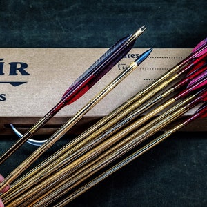 Special Traditional Arrows. 12 Piece. (OkcuBekir design)