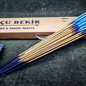 Historical Ottoman Arrows. 12 Piece. (OkcuBekir design)