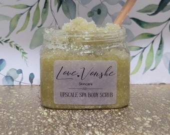 BUY 2 GET 1 FREE  8OZ 100% Natural Exfoliating Body Sugar Scrub|Skin Softening