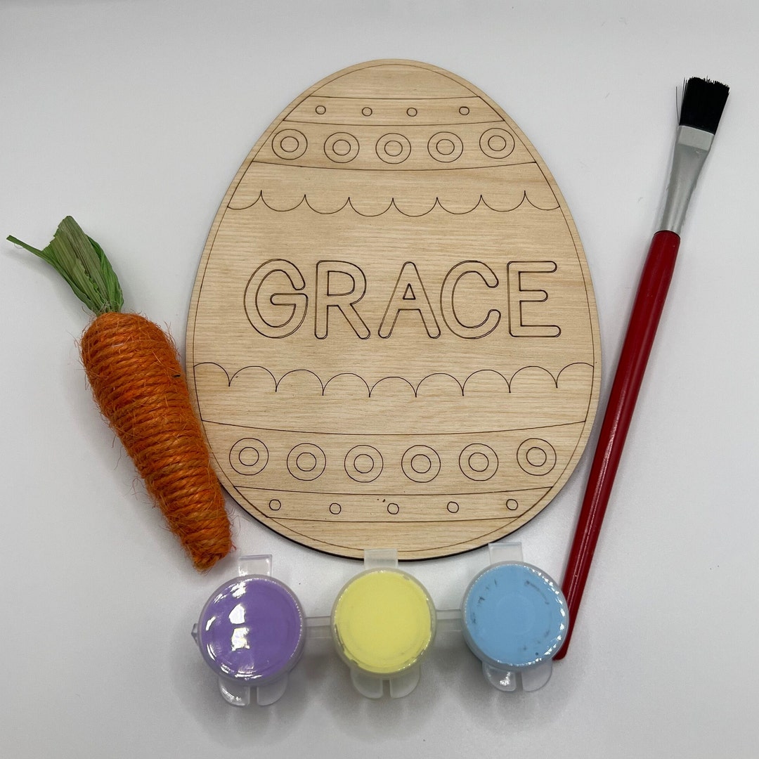Easter DIY Paint Kit Personalized Easter Paint Kit Easter Etsy