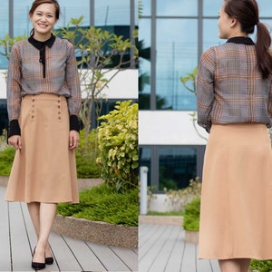 Lined Petite Skirt Etsy
