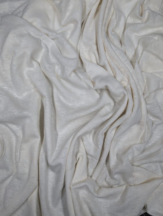 Hemp Organic Cotton Jersey 150 gsm - Natural Hemp Organic Cotton Jersey 150 gsm - Natural