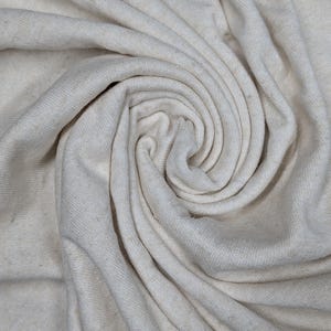 Natural Jersey Fabric 24 x 16 cm Hemp 55% Bamboo 45 | Sustainable Ecological Sample
