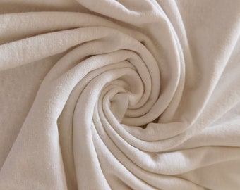 Natural Jersey fabric of 55 hemp and 45 GSM 150 organic cotton