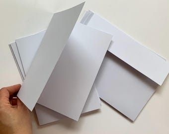 Add - on cards and envelopes set - luxe quality papers