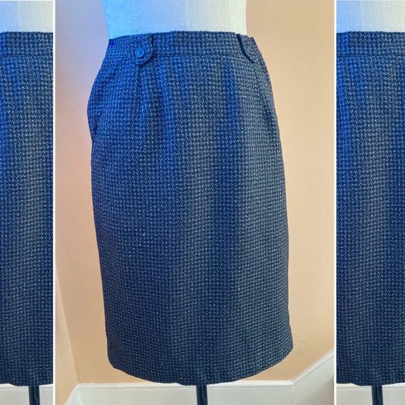 1950s / 1960s style pencil wiggle skirt vintage XS - Gem