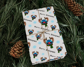 Merry stitchmas - primark has the most amazing stitch wrapping paper a