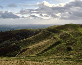 Landscape of British Camp, Malvern Hills