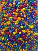 90 COE Bullseye Glass Fusing Dots Frit Balls Bold Colors Rainbow Opal Mix 1 Ounce 