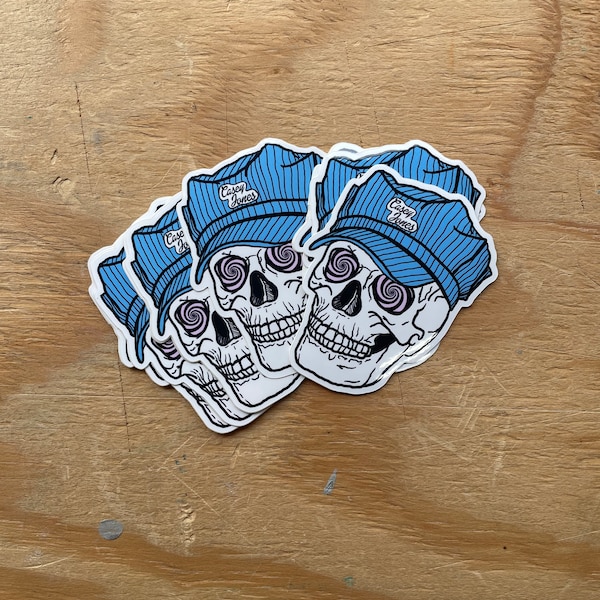 Casey Jones - vinyl sticker - lot merch