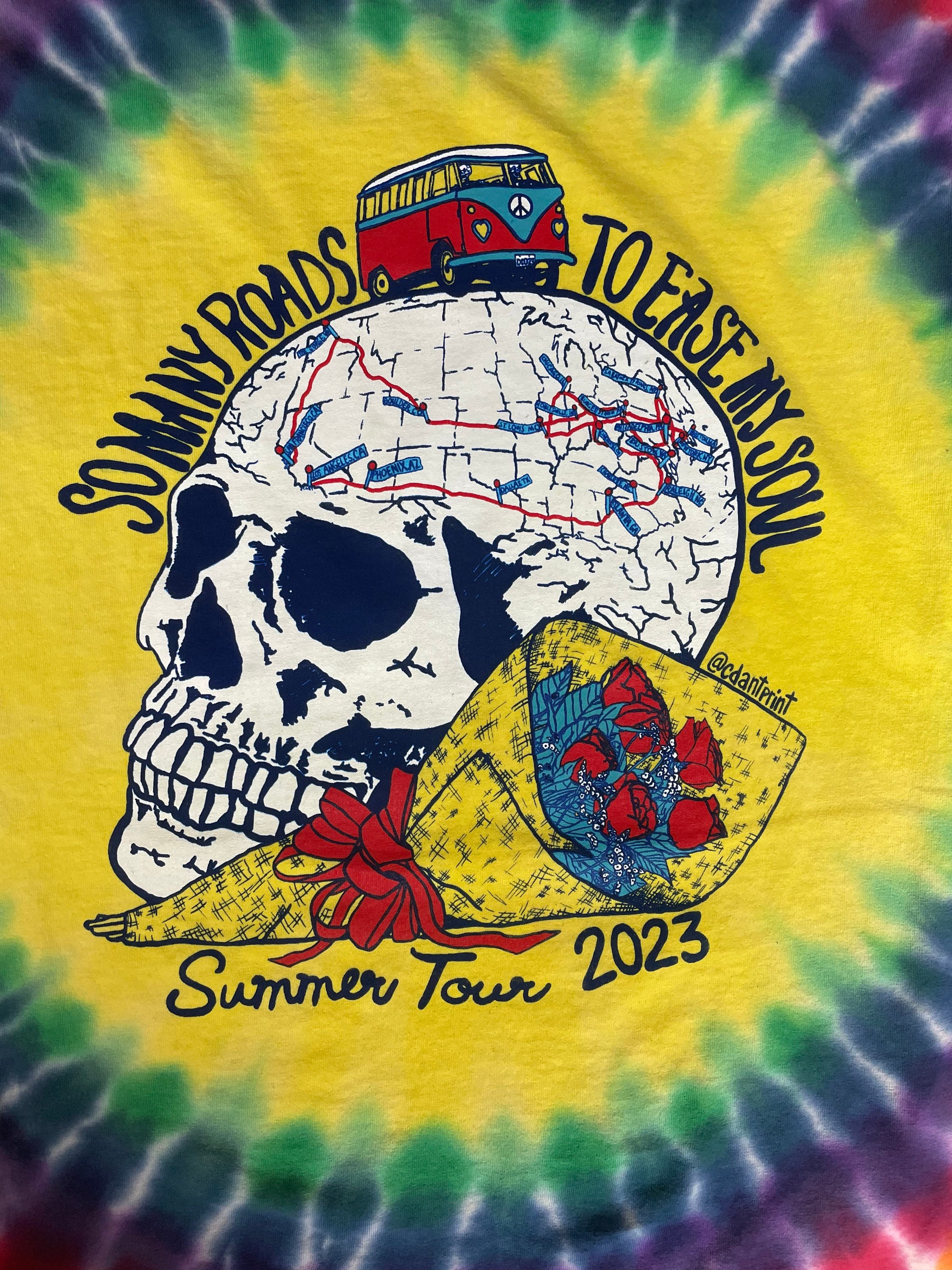 Dead and Co Summer Tour 23 Lot Merch so Many Roads Etsy