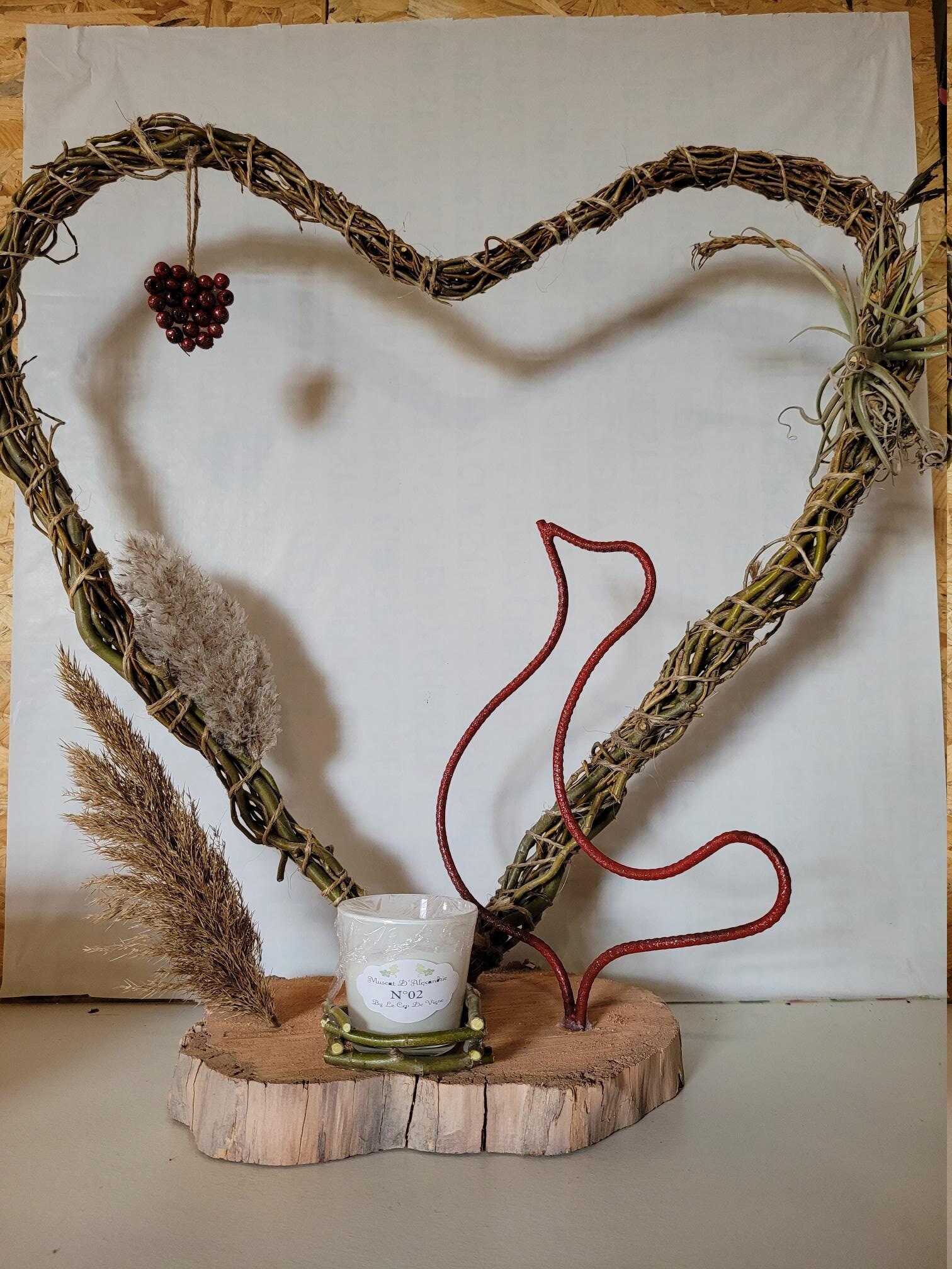 Composition Décorative Tillandsia