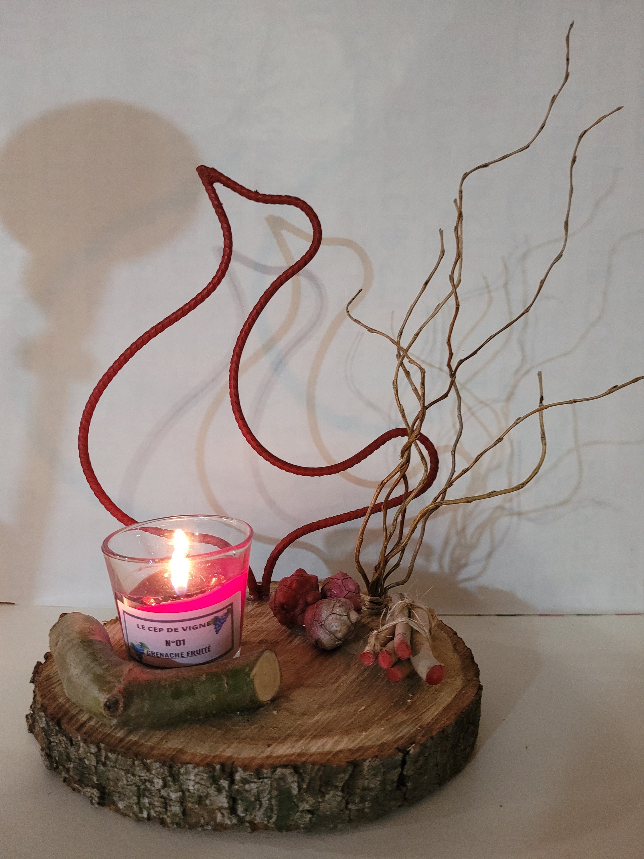 Bougeoir Décoratif Oiseau