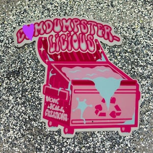 Cumdumpsterlicious - Sexy Vinyl Kinky Sticker