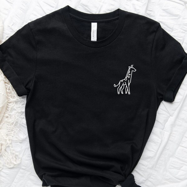 Giraffe T Shirt - Etsy