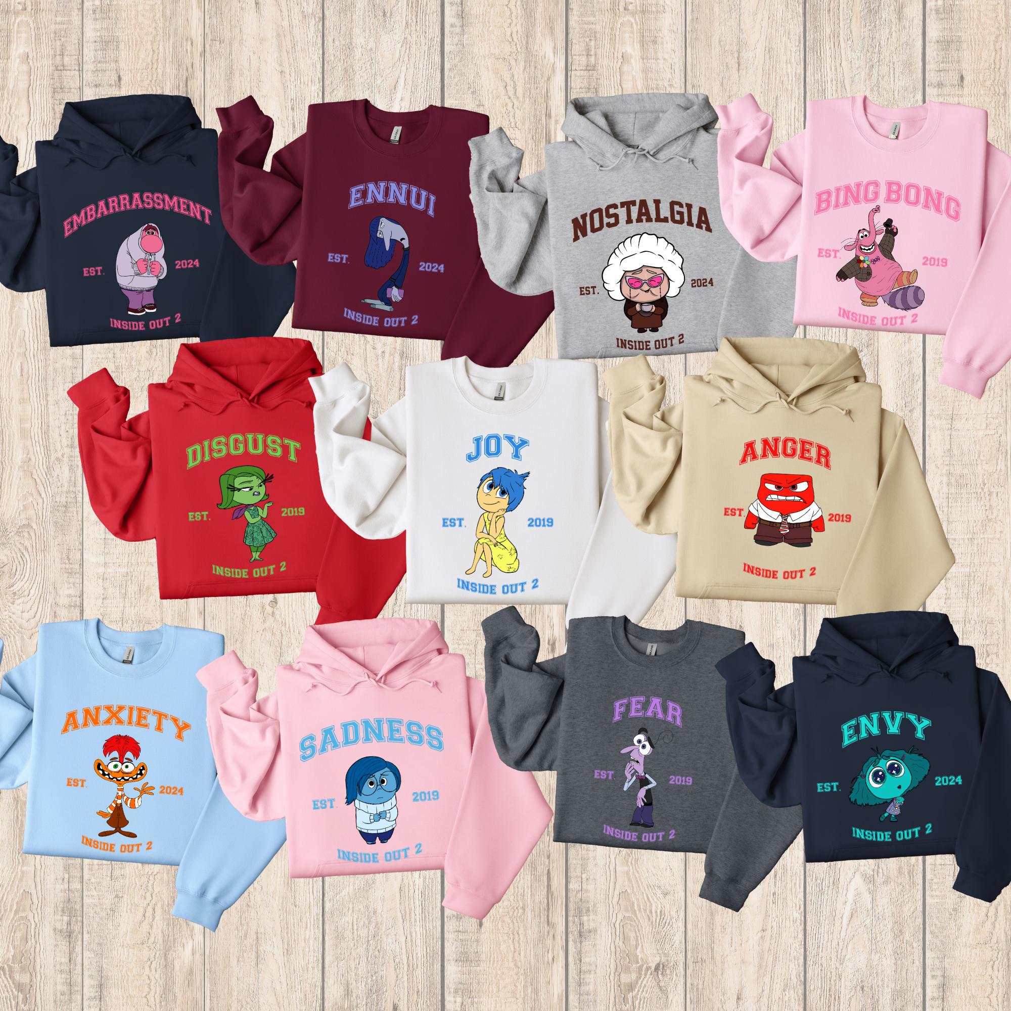 Inside Out Sweatshirt - Etsy Inside Out Sweatshirt - Etsy