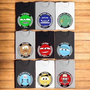Disney Cars Shirt, Lightning McQueen Tee, Matching Group Disney Shirt, Pixar Movie T-Shirt, Family Disney Trip Tee, Radiator Springs T-Shirt