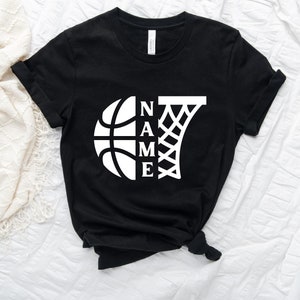 Basketball Shirts, Personalized Basketball Shirt, Basketball Lover Tee ...
