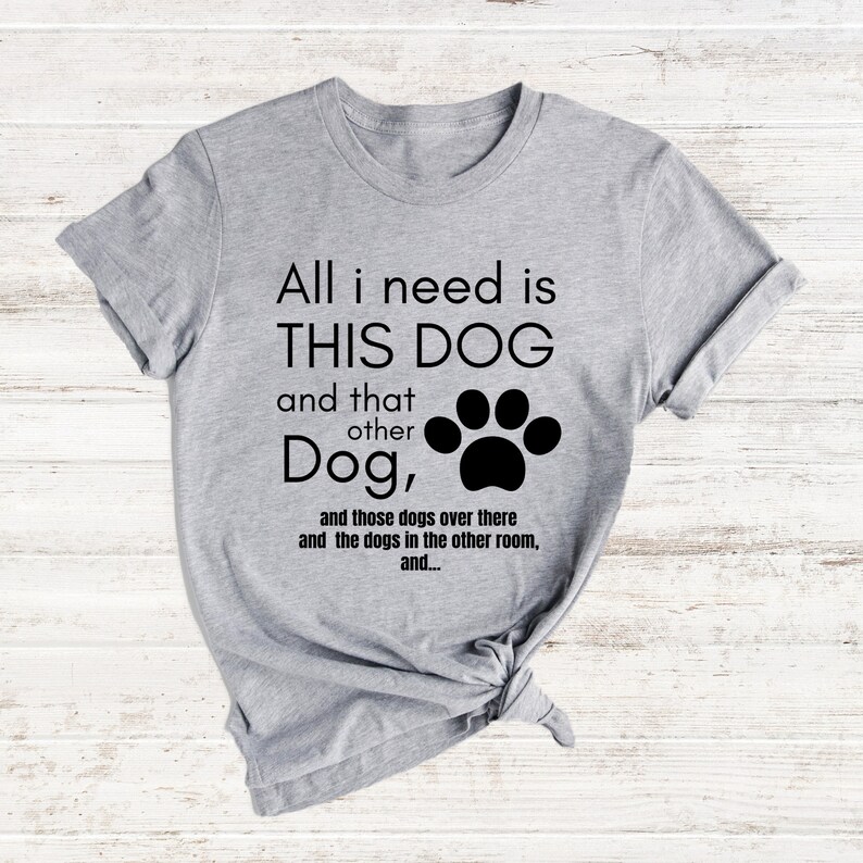 Dog Rescue T-Shirt, Funny Dog Mom Gift image 4