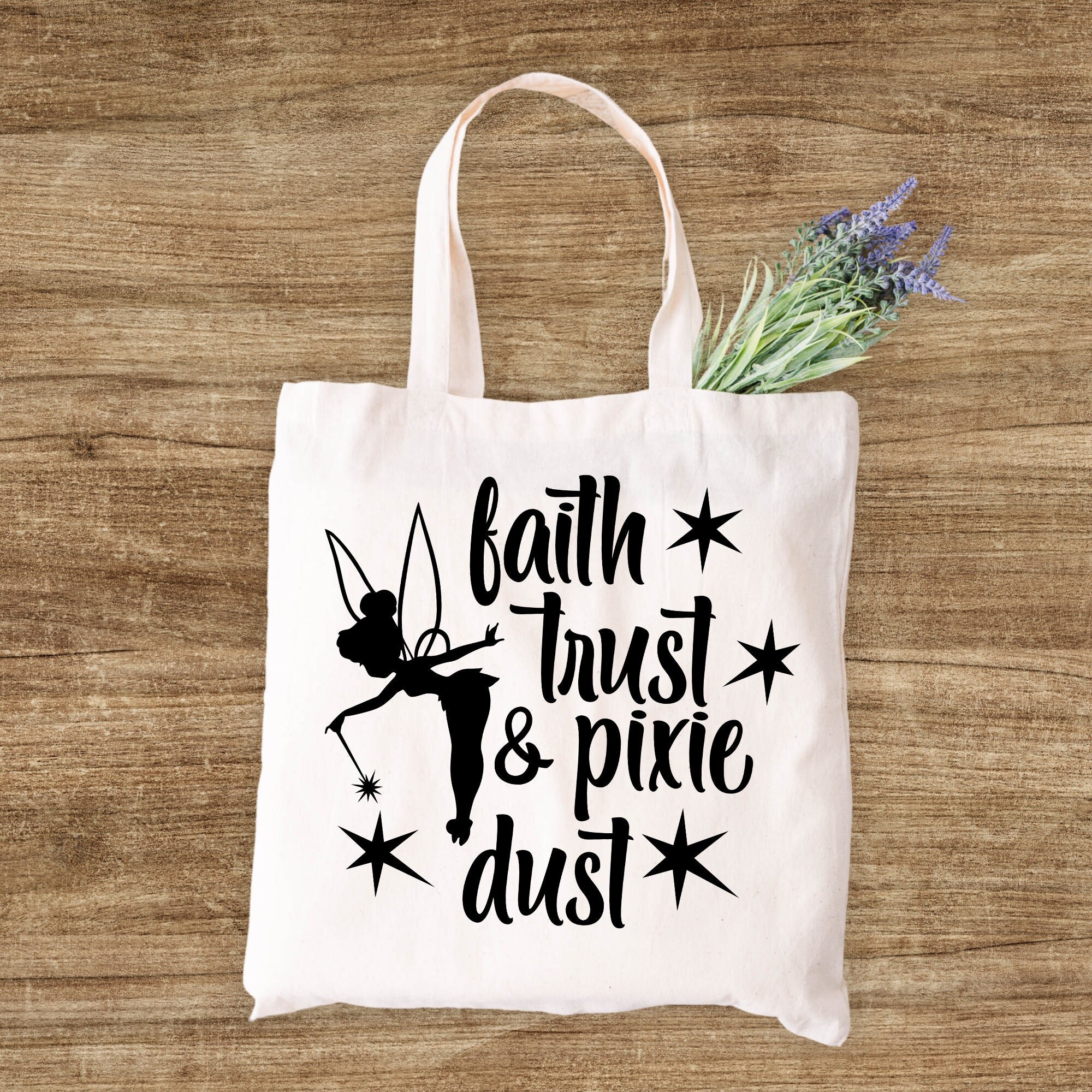 Tinkerbell Tote Bag Etsy
