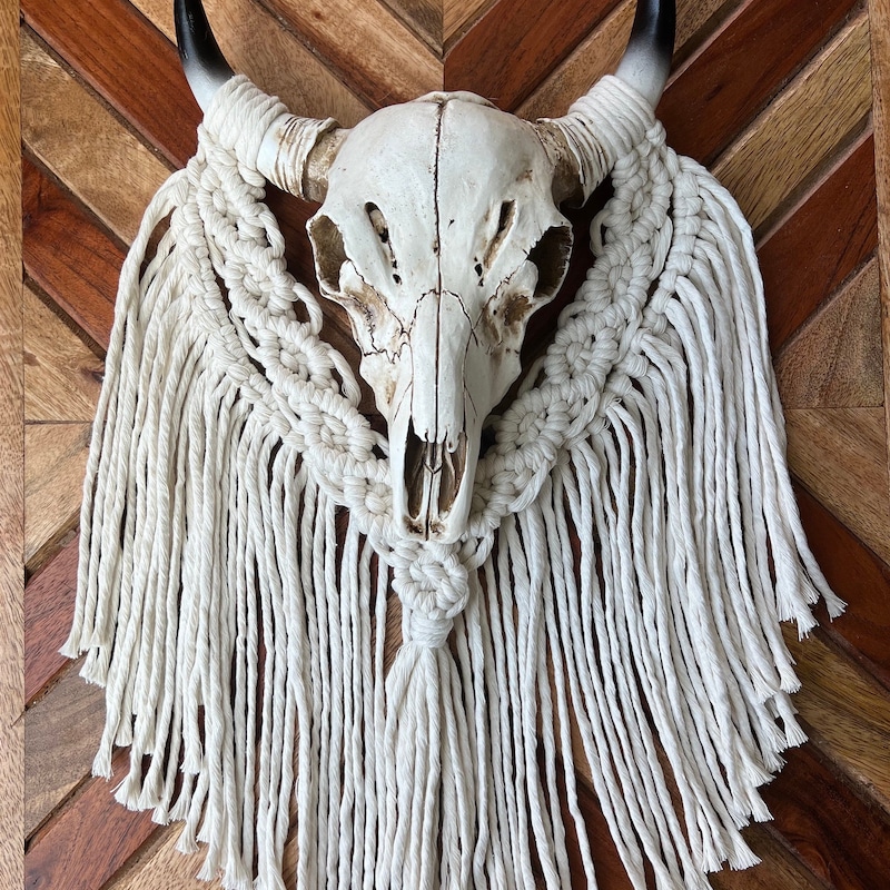 Macrame Skulls - Etsy