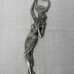 Vintage Mid Century Art Deco Style Singapore Bottle Opener