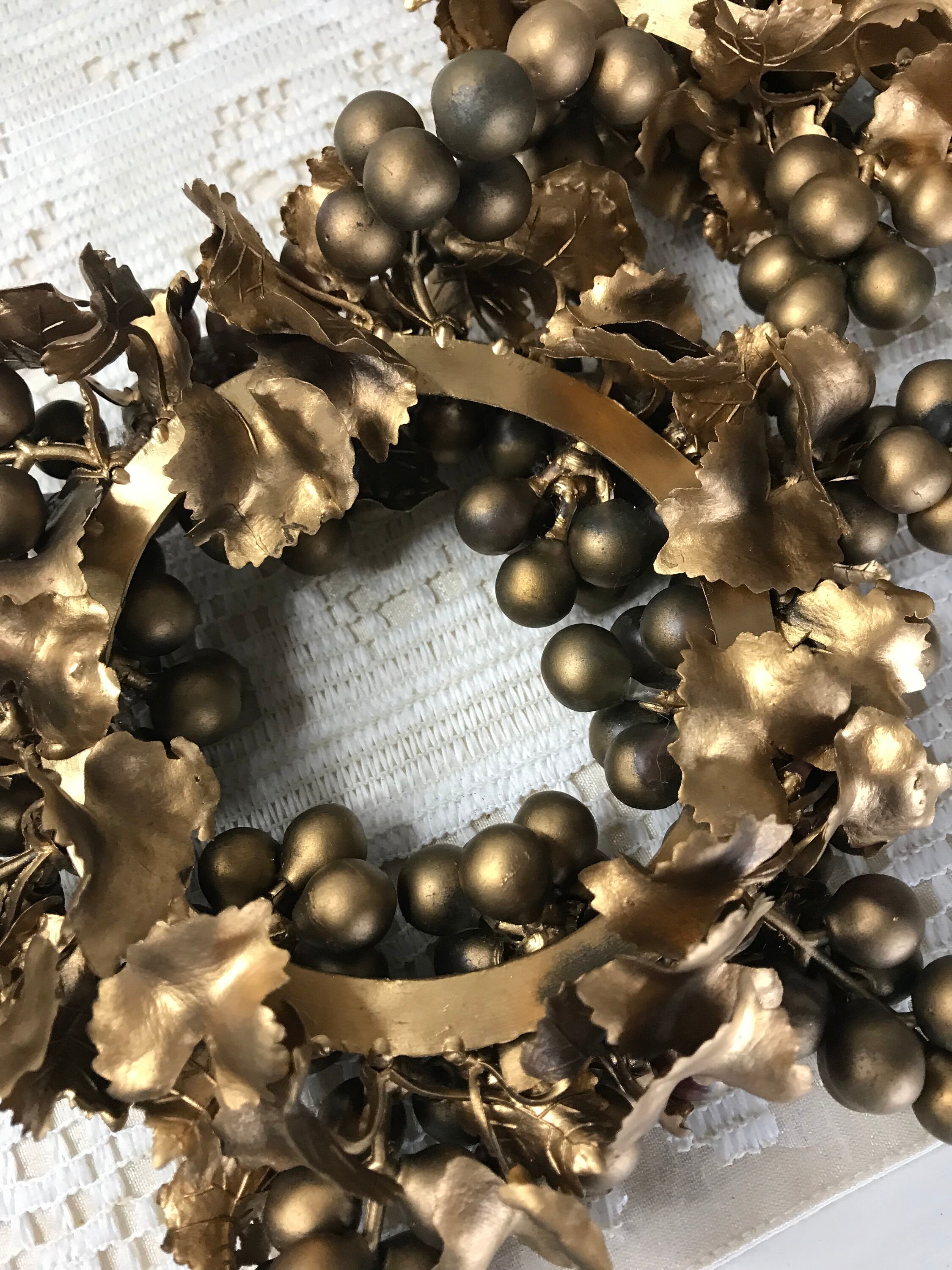 Three Vintage Golden Grapes Rings - Etsy