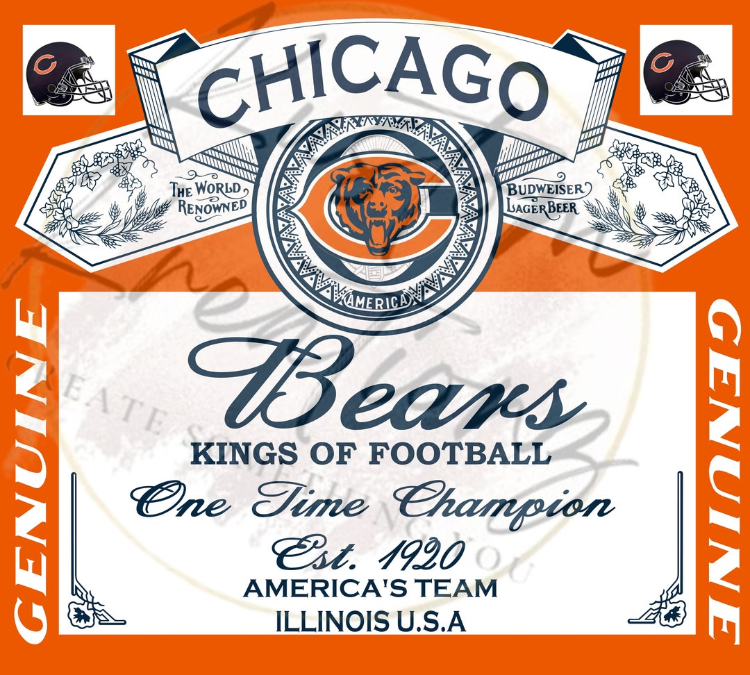 Chicago Bears Wrap Etsy