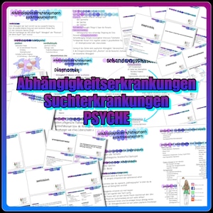 019/007 Troubles de dépendance Troubles d'addiction PSYCHE - Résumé et flashcards au format PDF pour impression