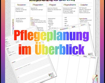 004/005 Pflegeplanung im Überblick