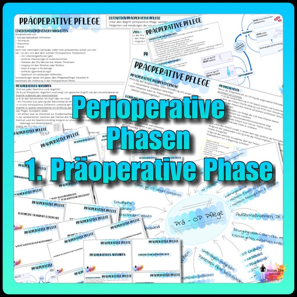 212 PERIOPERATIVE care 1. Preoperative care - summary and flashcards as PDF for printing