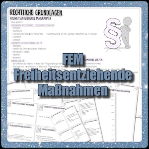 006/009 FEM Deprivation of liberty measures and accommodation