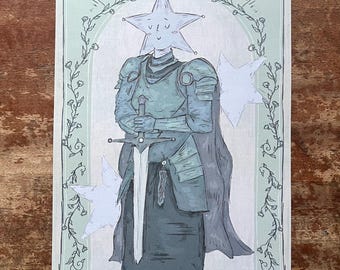 StarMan A5 Print—Whimsical Illustration – Home Decor