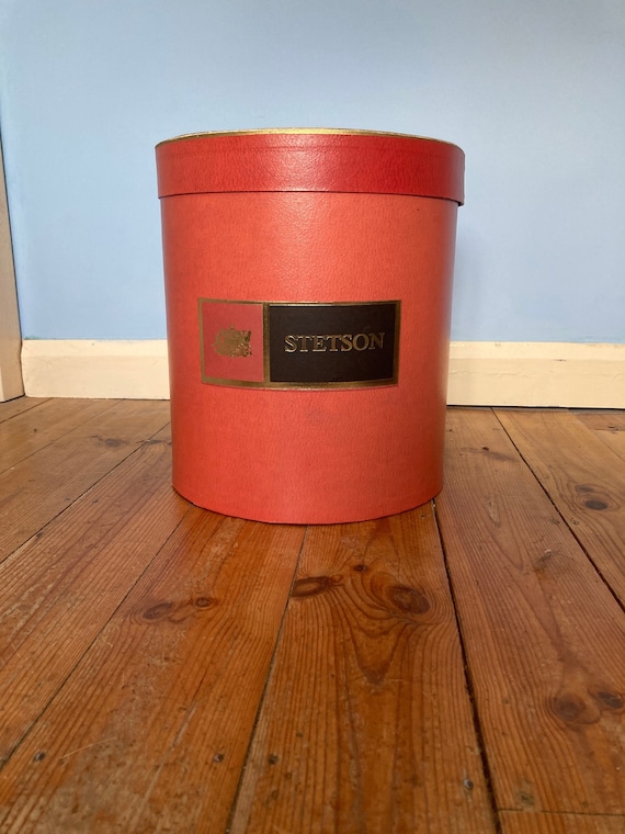 Vintage tall hat box by Stetson - image 1
