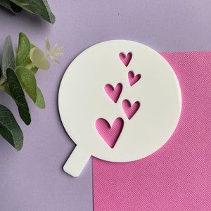 Heart Coffee Stencil -Coffee Cappuccino Stencil -Drinks Stencil - Gifts For Barista- New Home Gifts - Coffee Gifts - Cute Coffee Gifts
