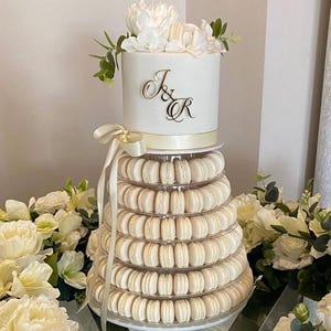 Breloque pour gâteau de mariage monogramme - breloque pour gâteau - décoration de gâteau de mariage or - initiales calligraphie script-double initiale pour gâteau-initiales de mariage